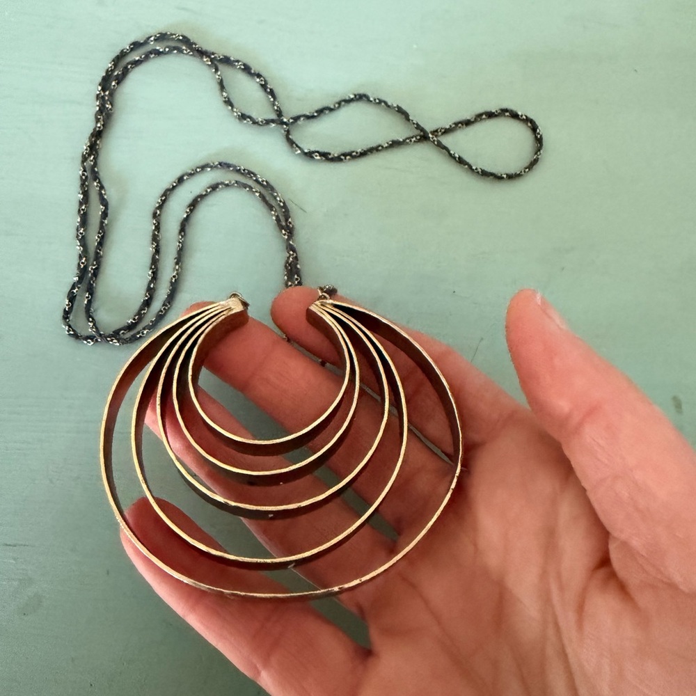 Anthropologie Gold-Tone Necklace - long
